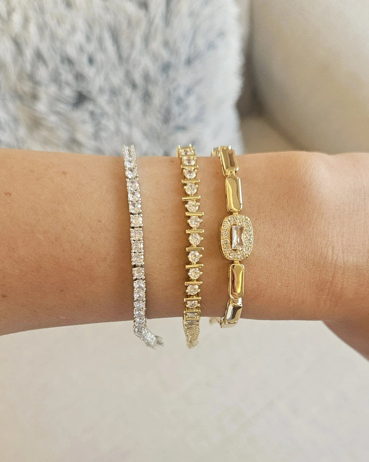 Eternal Shine – Taş Sıralı Bileklik